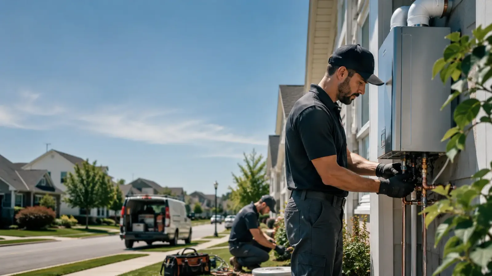 Tankless Water Heater Installation in Mcadoo, TX